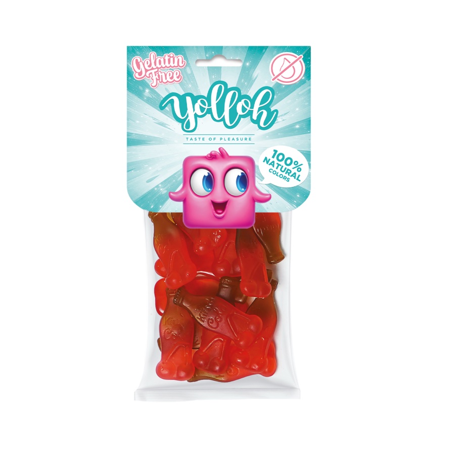 Yolloh® Cola Cherry — Gelatin-Free candy